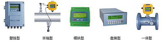 電池供電超聲波流量計產品分類圖